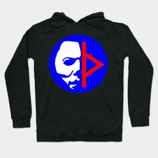 Michael Myers / Thorn Symbol (Red,White & Blue) Hoodie